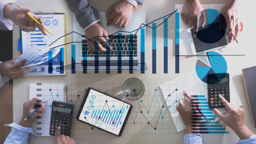 business charts and graphs